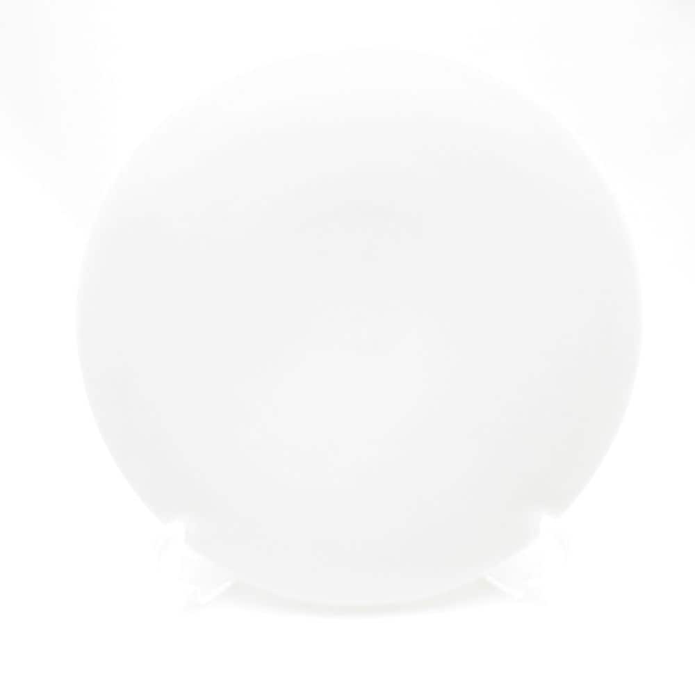 未使用 Satoshi Takaku 高久敏士 中皿 22cmプレート 丸皿 白磁 SC9210F2 【中古】