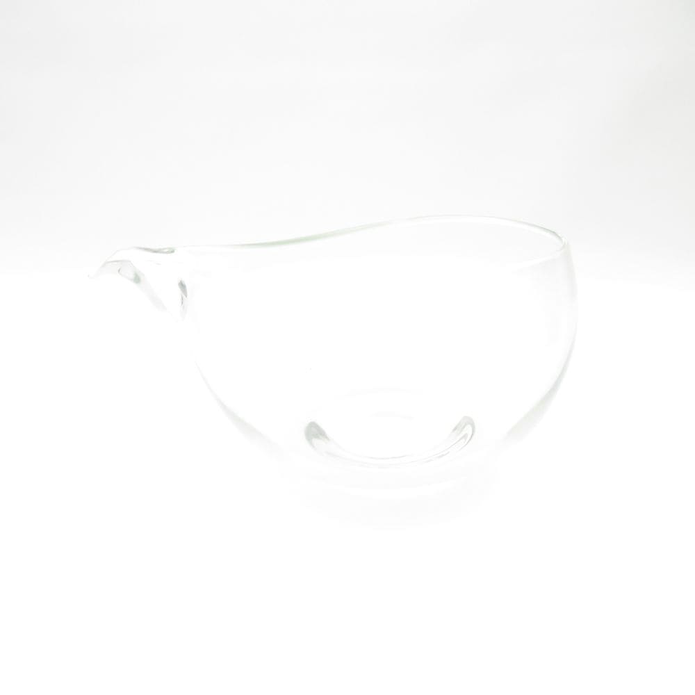 Yoshihiko Takahashi 高橋禎彦 ガラス片口 ガラス製 クリーマー ジャグ ガラス工芸 SC9234F2 【中古】