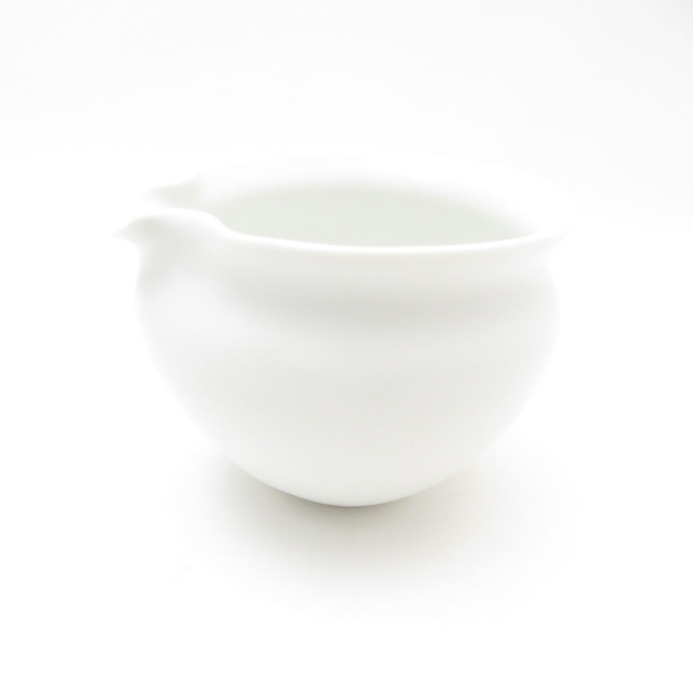 未使用 Satoshi Takaku 高久敏士 片口 クリーマー ジャグ 湯冷まし 白磁 SC9248F2 【中古】