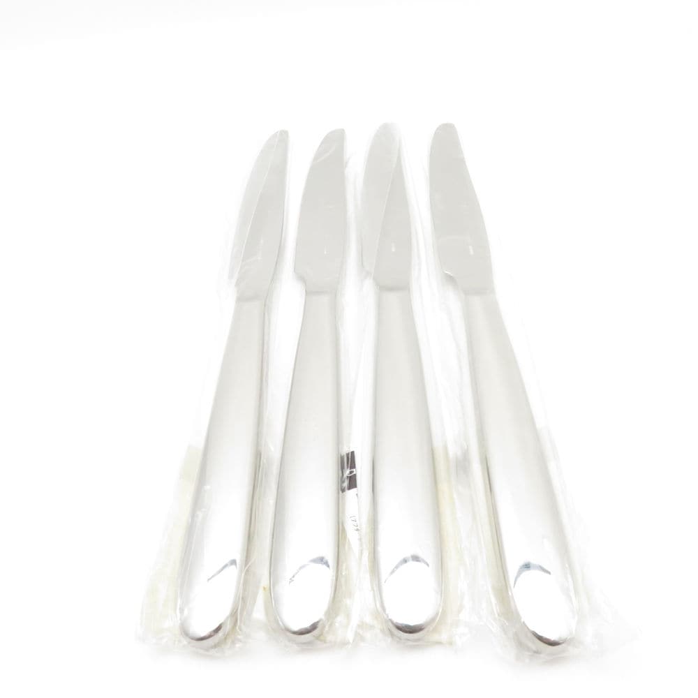 未使用 la base ラバーゼ デザートナイフ ミラー仕上 4点 ステンレス セット 和平フレイズ カトラリー SC9253F2 【中古】