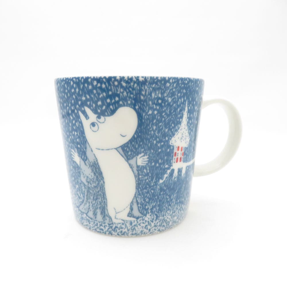 美品 ARABIA アラビア ムーミン 2018年冬季 Light Snowfall ライトスノーフォール マグカップ 0.3L コップ 廃盤 限定 北欧 SC9154H2 【中古】