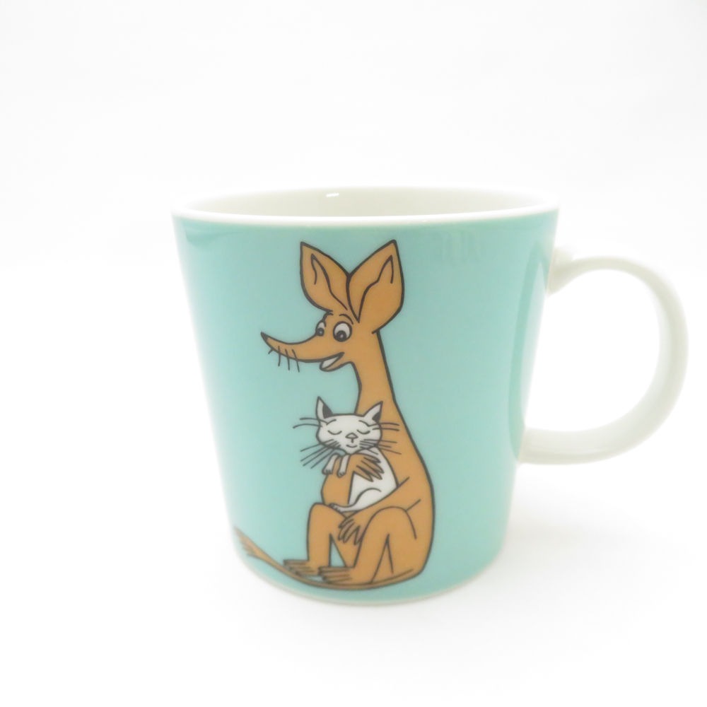 美品 ARABIA アラビア ムーミン Sniff スニフ マグカップ 0.3L コップ 復刻版 北欧 SC9156H2 【中古】