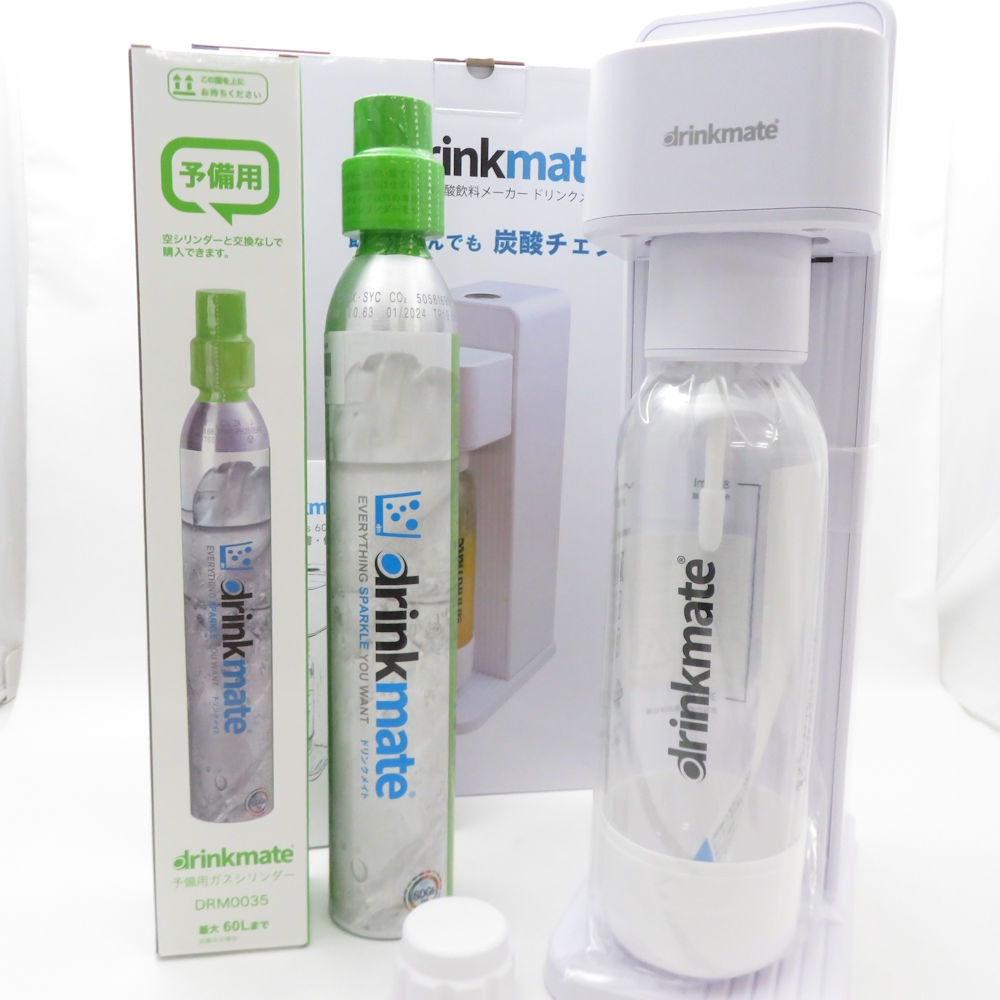未使用 drinkmate ドリンクメイト DRM1012 series 601 炭酸水メーカー シリーズ601 SM4771Z 【中古】