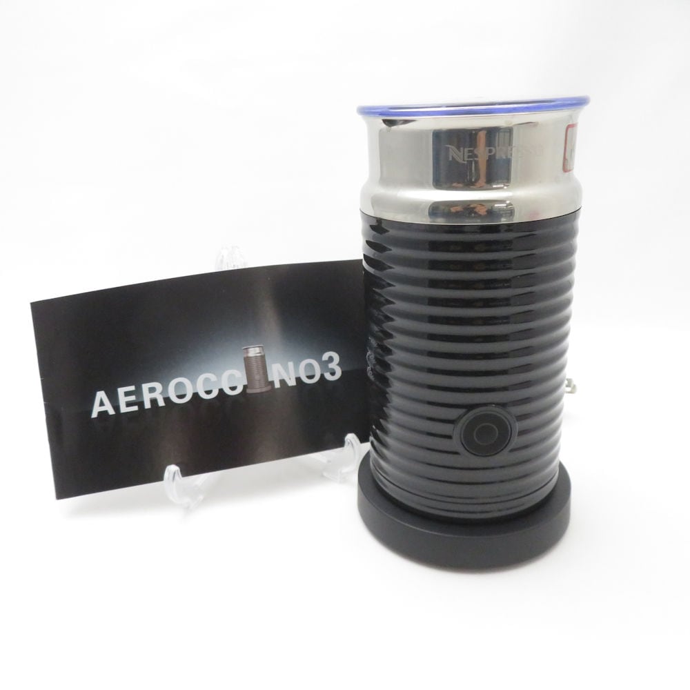 美品 NESPRESSO ネスプレッソ 3594 エアロチーノ3 ミルク加熱泡立て器 フォーマー SM4772Q1 【中古】