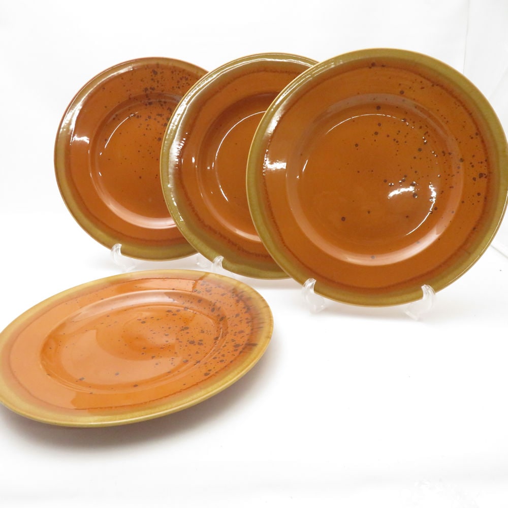 Richard Ginori リチャードジノリ 大皿 4枚 LAVENO プレートセット 陶器 ヴィンテージ SU13229S1 【中古】