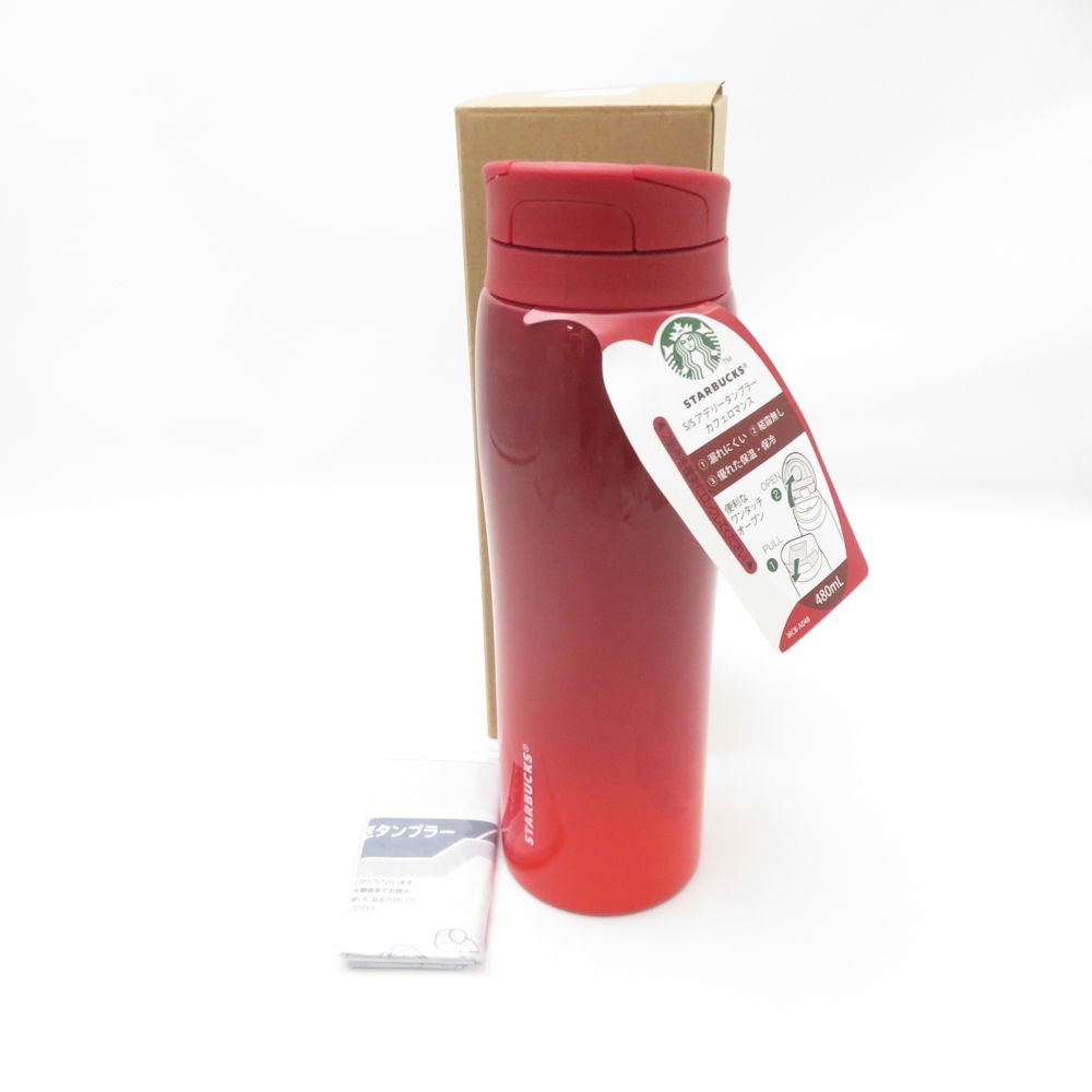 未使用 STARBUCKS スターバックス S S カフェロマンス アデリータンブラー スタバ 水筒 SC9298L1 【中古】