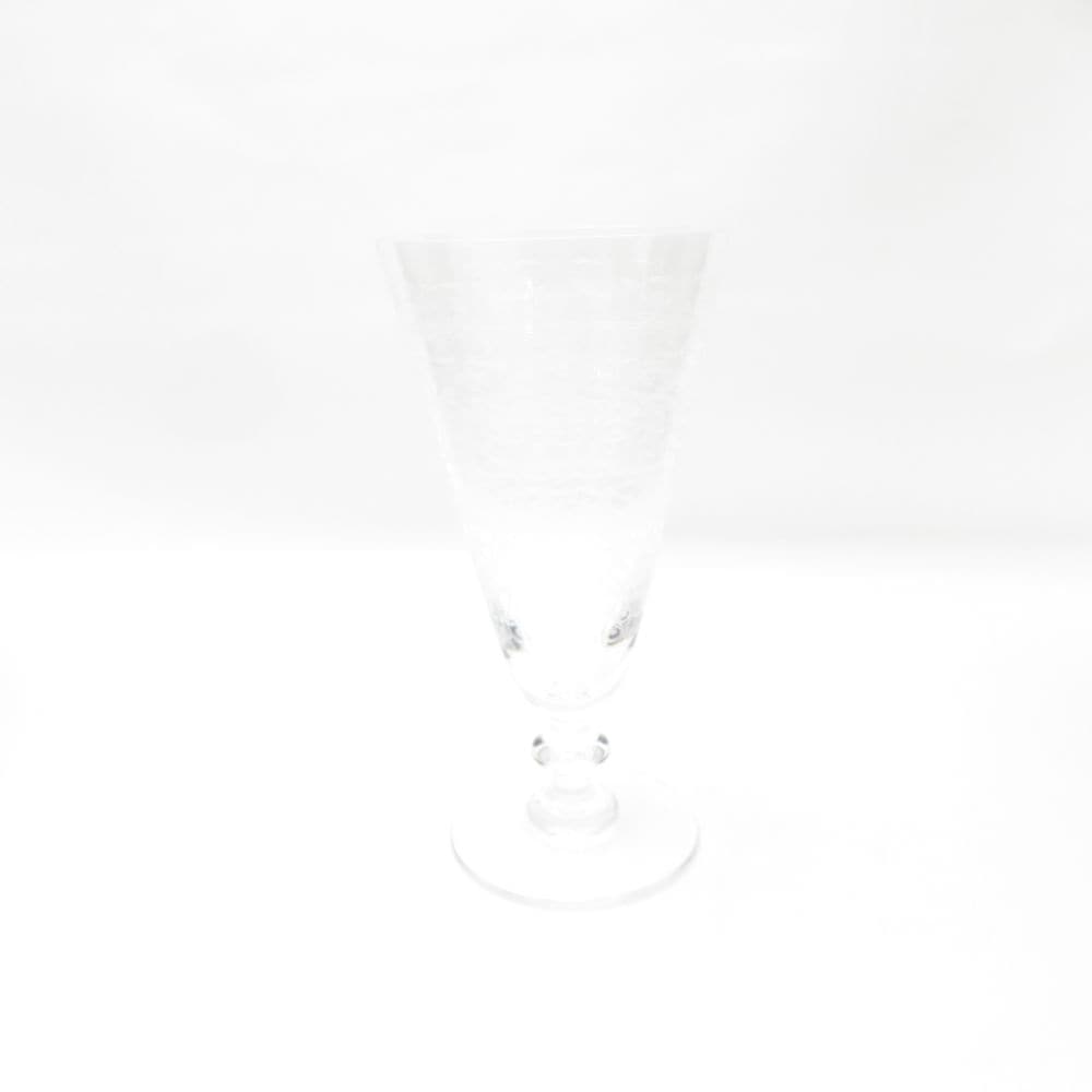 Baccarat バカラ ローハン シャンパングラス H14.5cm フルート 唐草模様 カクテル SC9082S2 【中古】