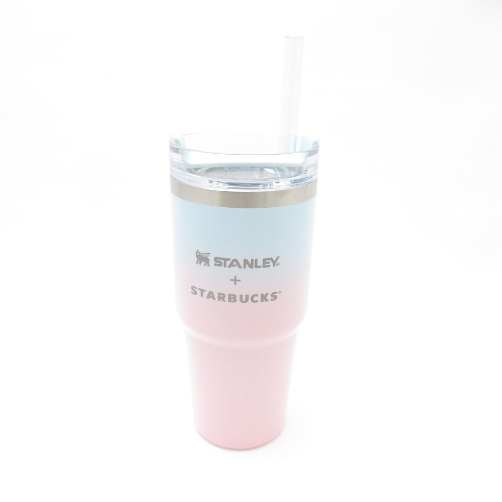 美品 STARBUCKS スターバックス SAKURA2025 スタンレー STANLEY ステンレスタンブラー 3way 414ml スタバ ボトル 水筒 SU13241F1 【中古】