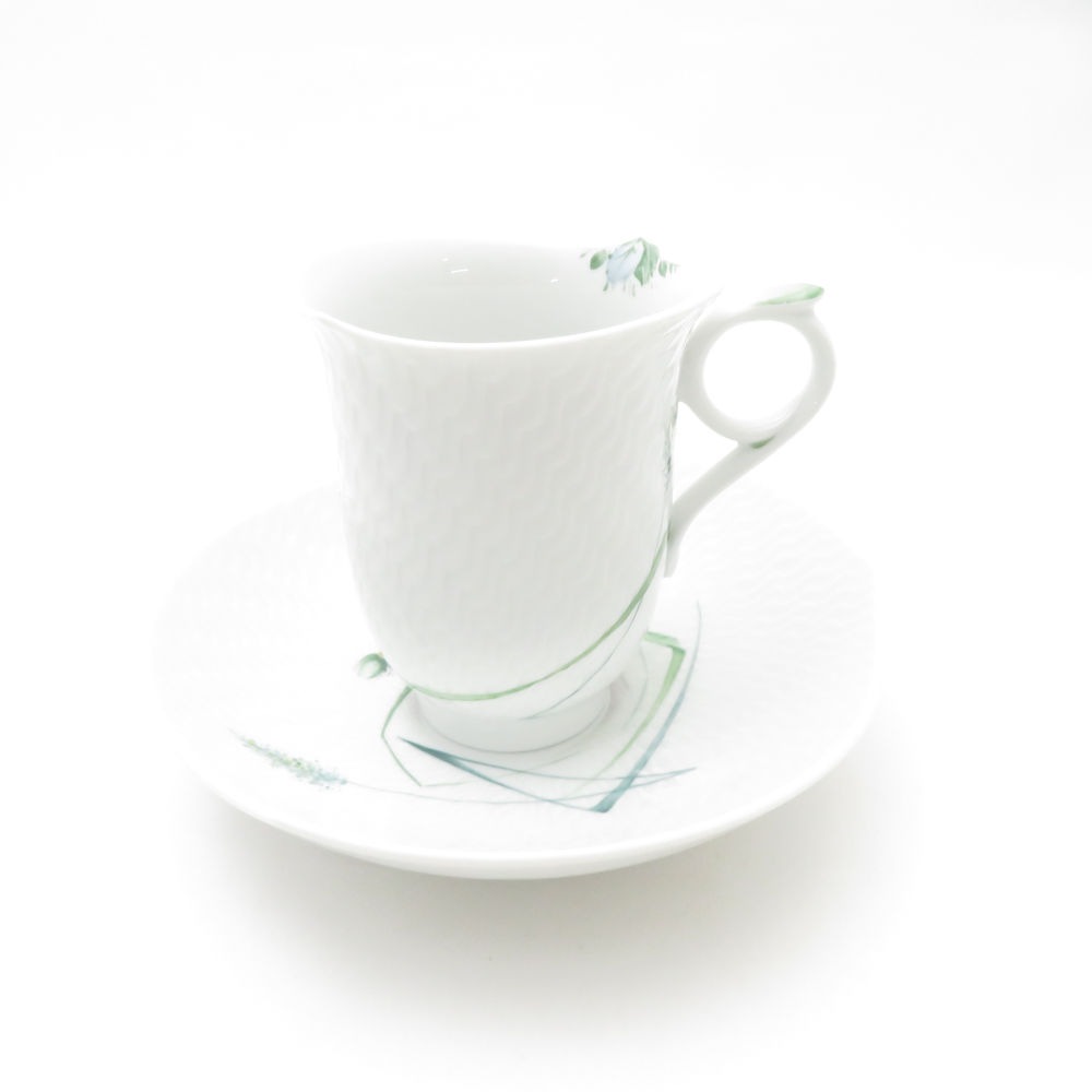 美品 MEISSEN マイセン 森の声 カップ＆ソーサー SY13380E2 【中古】