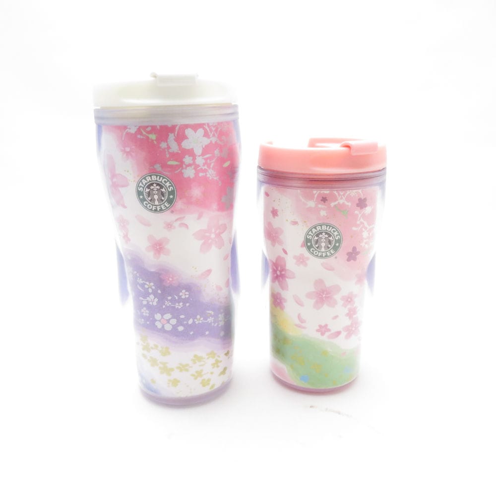 未使用 STARBUCKS スターバックス 桜 SAKURA タンブラー 2点 セット スタバ SC9381Q1 【中古】