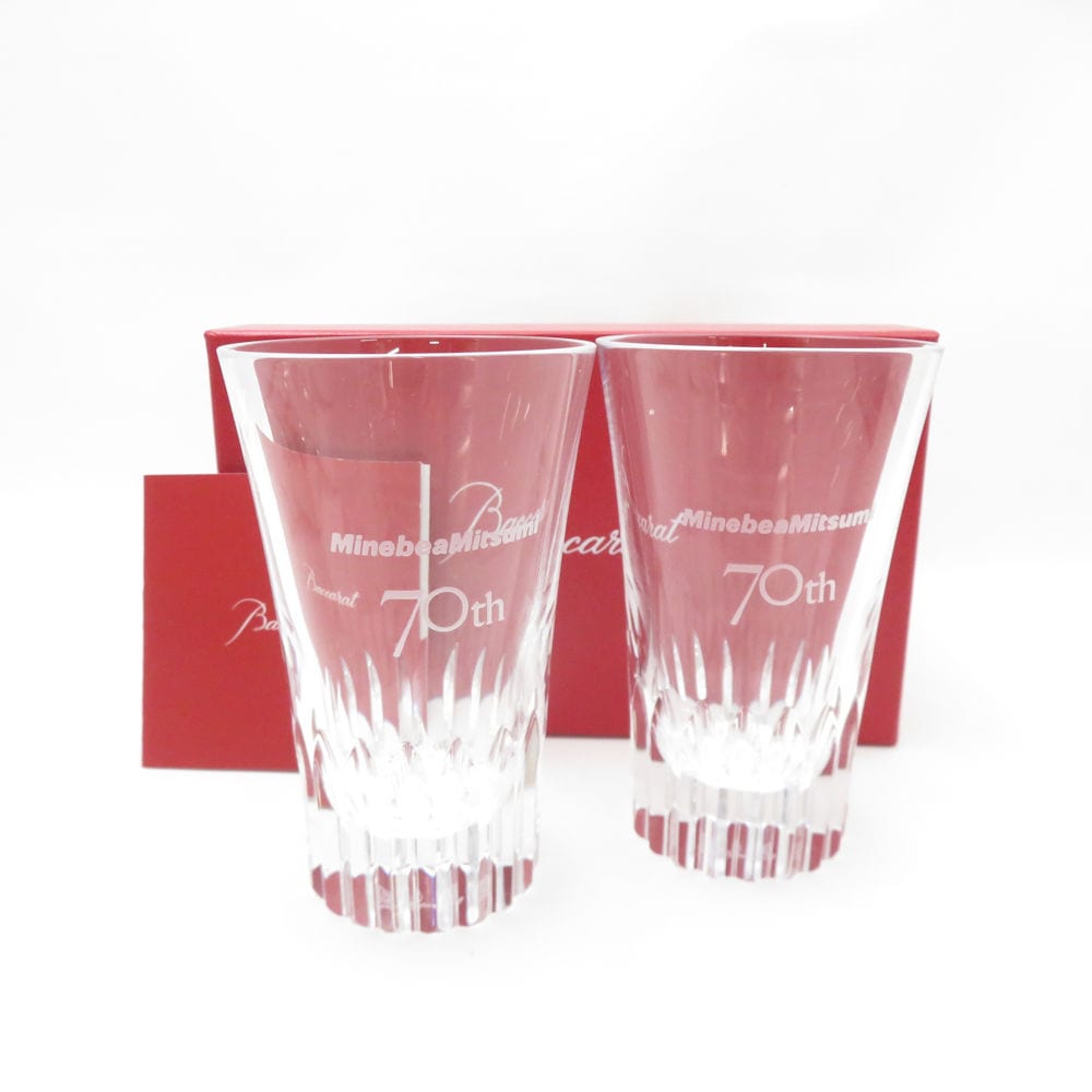 未使用 Baccarat バカラ クリスタ グラスジャパン 2点 クリスタル ペア SY13440P1 【中古】
