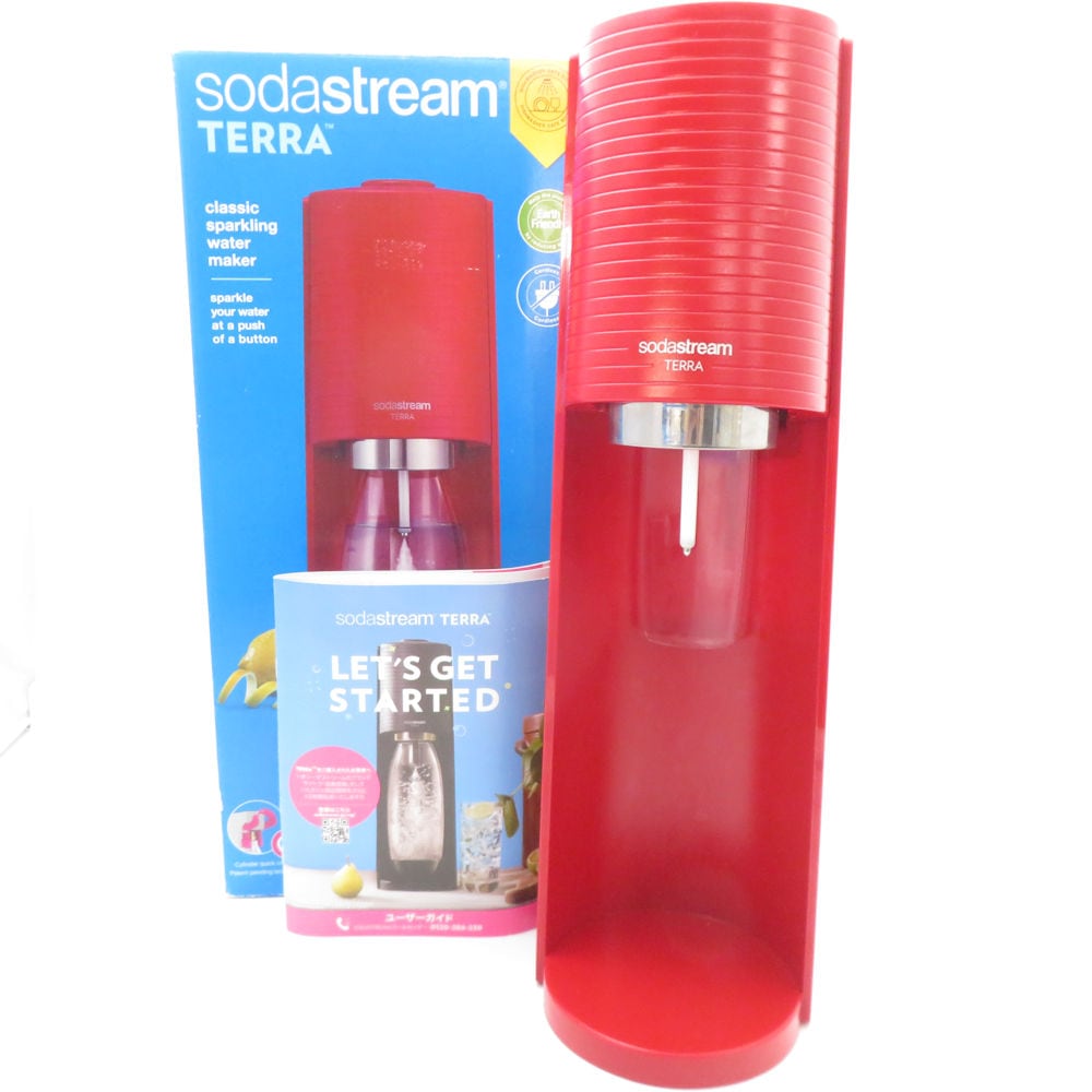 sodastream ソーダストリーム TERRA テラ 炭酸水メーカー 本体のみ 家庭用 キッチン 調理家電 SC9396Z 【中古】