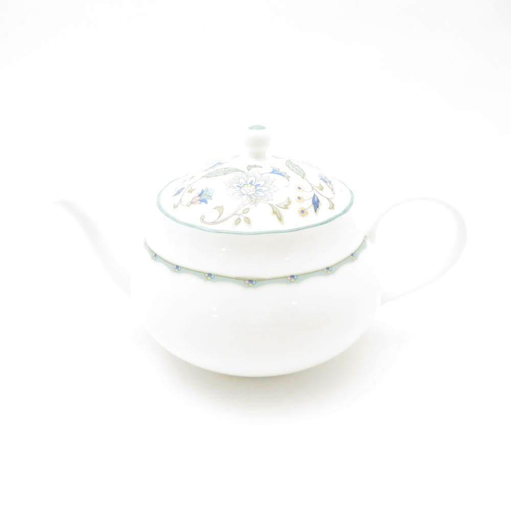 美品 Noritake ノリタケ カリフパレス ティーポット 廃盤 茶器 花柄 フラワー SC9382B2 【中古】