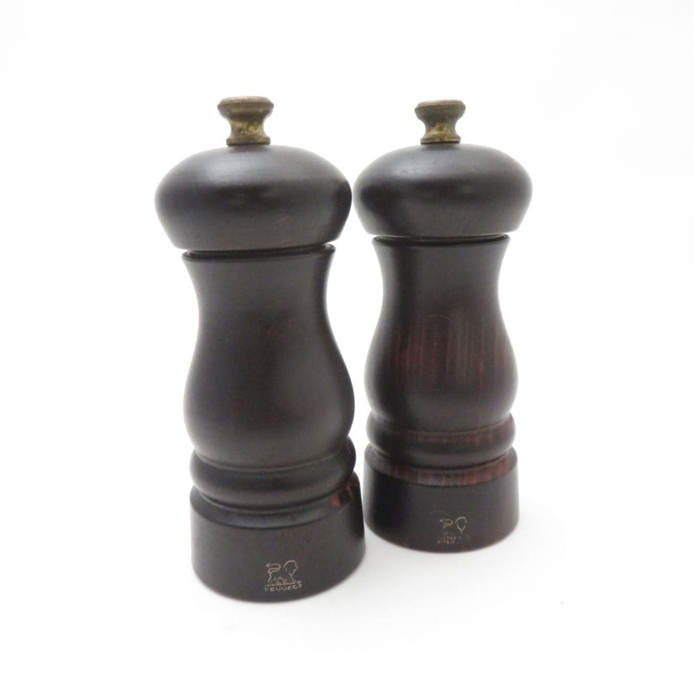 PEUGEOT プジョー ソルト ペッパー 2点 セット ミル 木製 塩胡椒 キッチン 調理 SU13327C1 【中古】