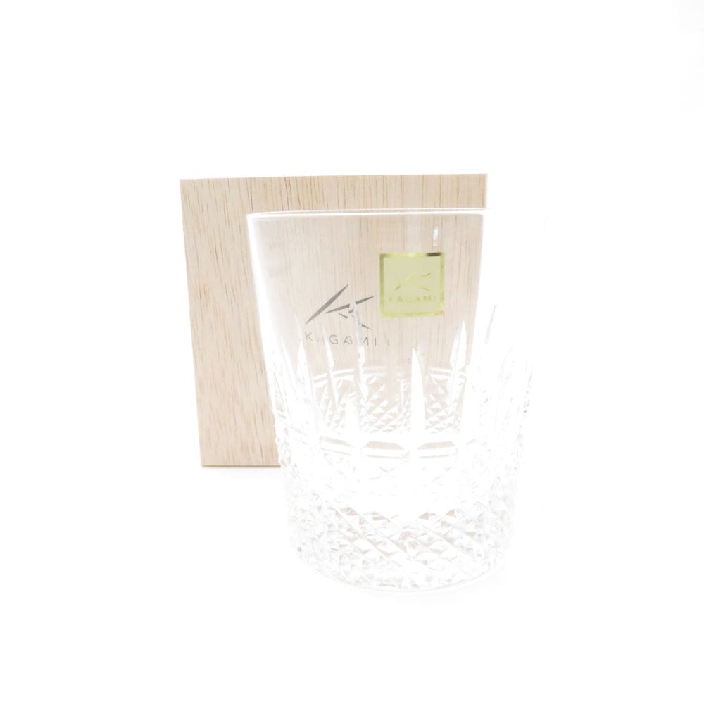 未使用 KAGAMI カガミクリスタル T493-0024 2024年 干支ロックグラス 辰 SC9358B3 【中古】