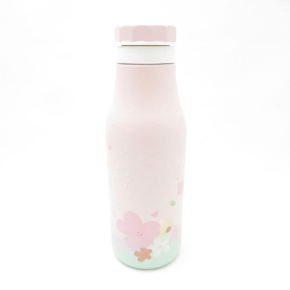 未使用 STARBUCKS スターバックス 2020年 SAKURA グラデーション ステンレスロゴボトル スタバ さくら 桜 SO3697R1 【中古】