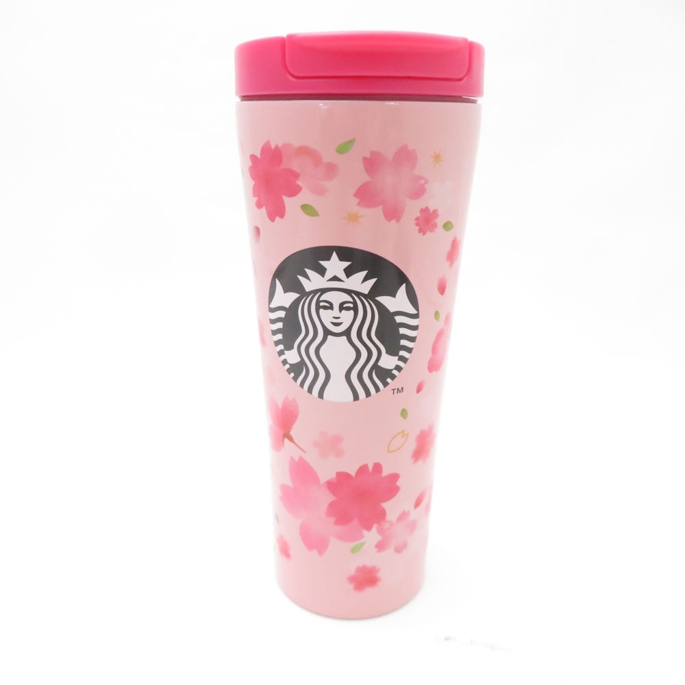 未使用 STARBUCKS スターバックス 2019年 SAKURA ステンレスタンブラー スタバ さくら ブリーズピンク SO3698R1 【中古】