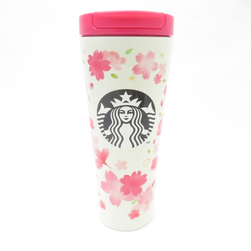 未使用 STARBUCKS スターバックス 2019年 SAKURA ステンレスタンブラー スタバ さくら ブリーズアイボリー 限定色 SO3699R1 【中古】