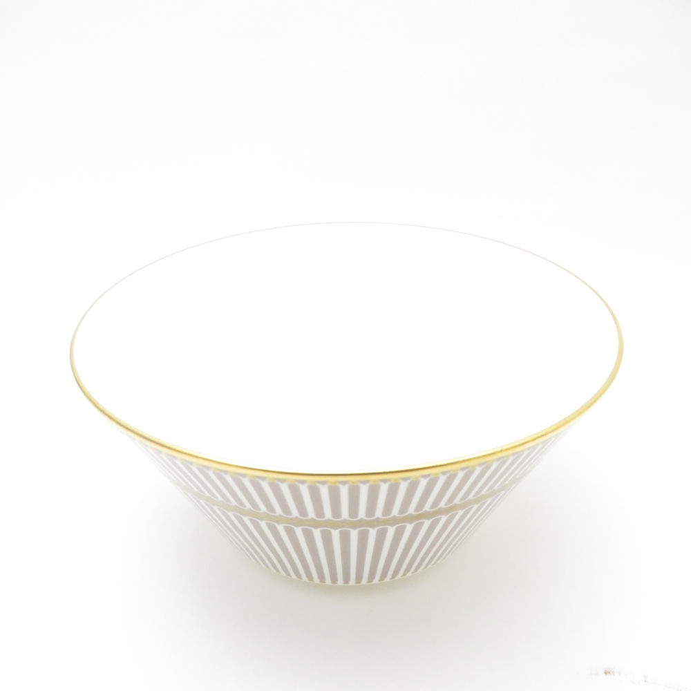 未使用 WEDGWOOD ウェッジウッド アンセミオン グレイ ボウル 14cmプレート 深皿 ディープ SC9458B2 【中古】