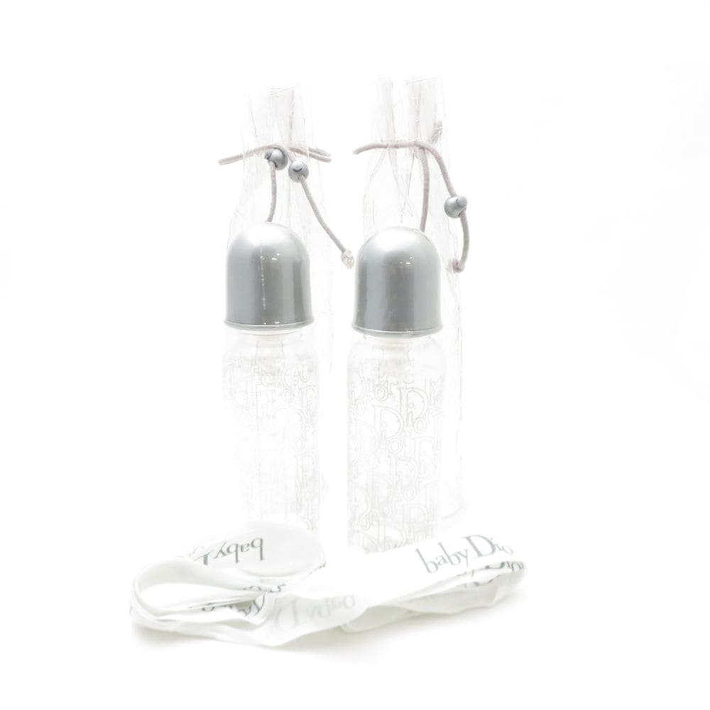 未使用 Dior ディオール babyDior ベイビーディオール 哺乳瓶 セット 250ml 赤ちゃん ベビー ミルク SU13337B3 【中古】