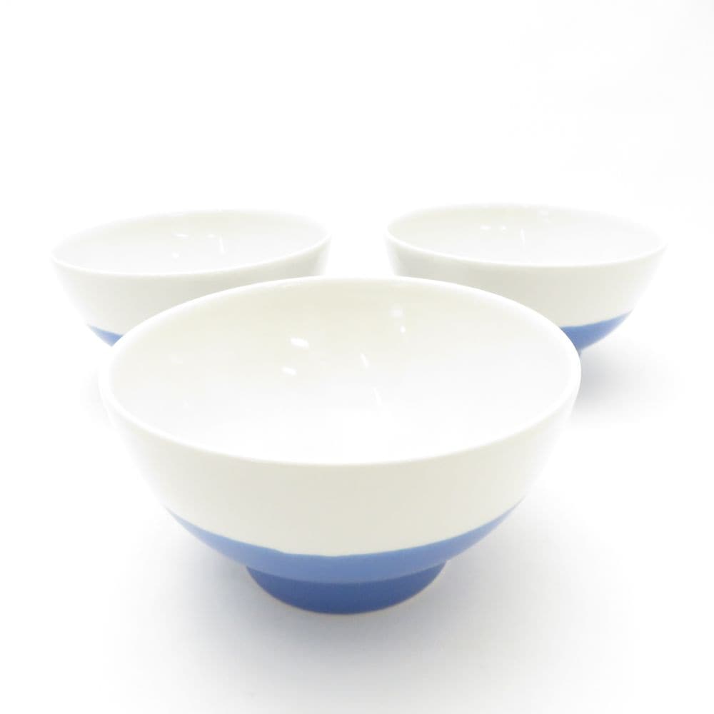 未使用 JARS ジャス ボウル 3枚 セット 13.5cm ツートン 深皿 フランス SU13358E1 【中古】