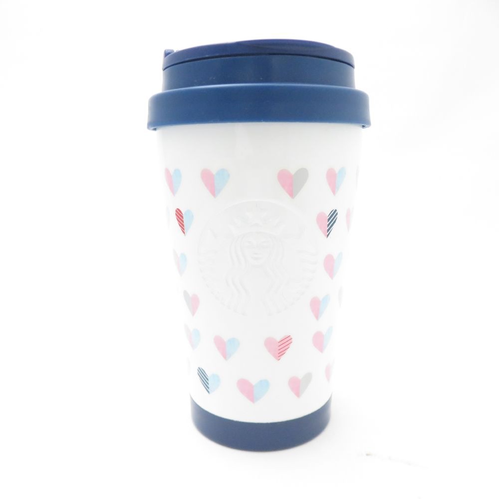 未使用 STARBUCKS スターバックス バレンタイン 2020 ステンレス ロゴタンブラー 355ml スタバ ハート 真空断熱二重構造 SC9537F1 【中古】