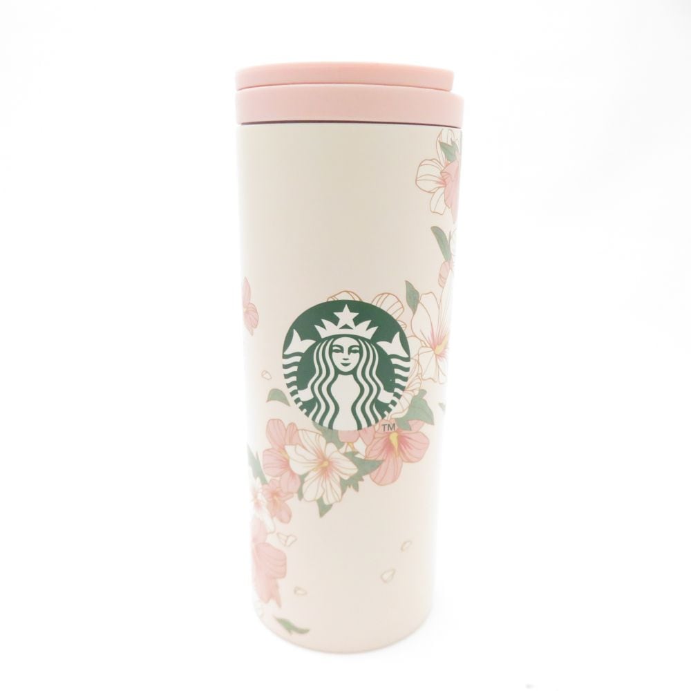 未使用 STARBUCKS スターバックス ムグンファ トロイ タンブラー 355ml スタバ 韓国限定 SC9539F1 【中古】