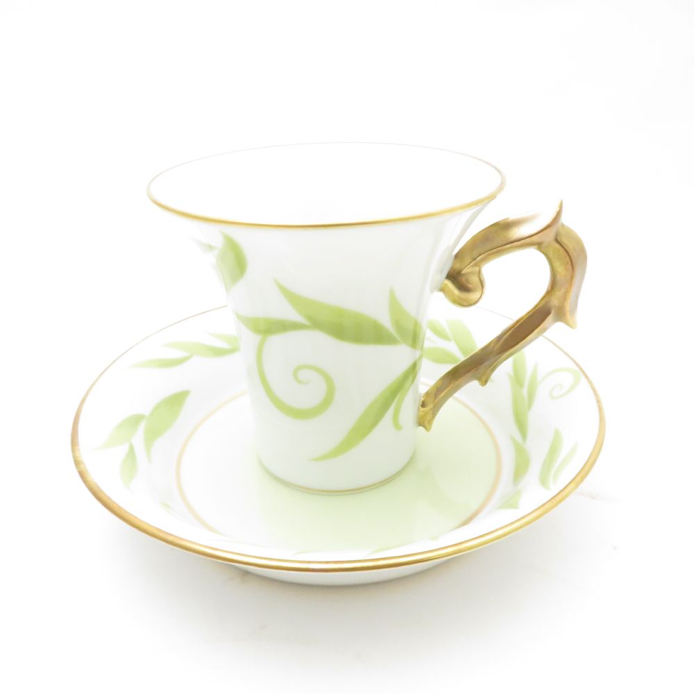 美品 BERNARDAUD LIMOGES ベルナルドリモージュ Frivole フリヴォル コーヒーカップ＆ソーサー SC9492X2 【中古】