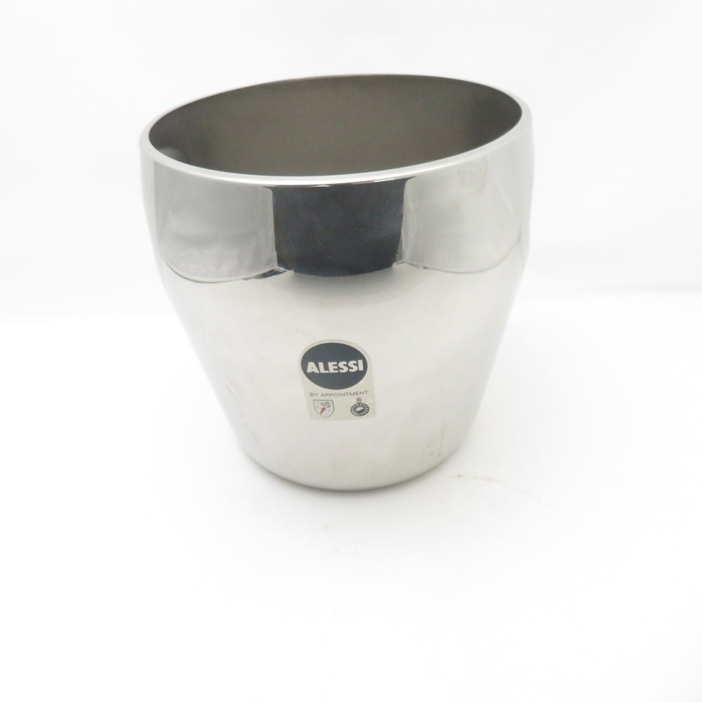 ALESSI アレッシィ ワインクーラー ステンレス シャンパンペール ボトルホルダ SC9583L1 【中古】