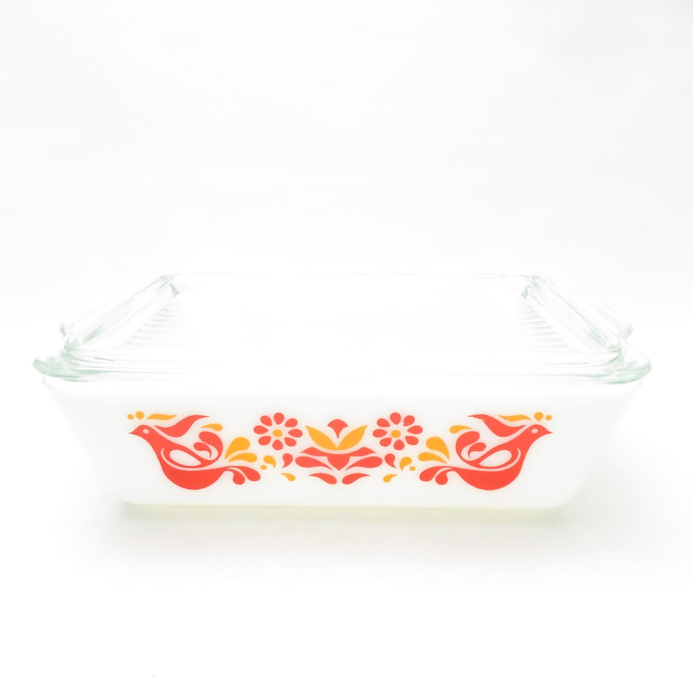 PYREX パイレックス Friendship フレンドシップ リフリジレーター レフ 保存容器 USAヴィンテージ オールド SU13362T2 【中古】