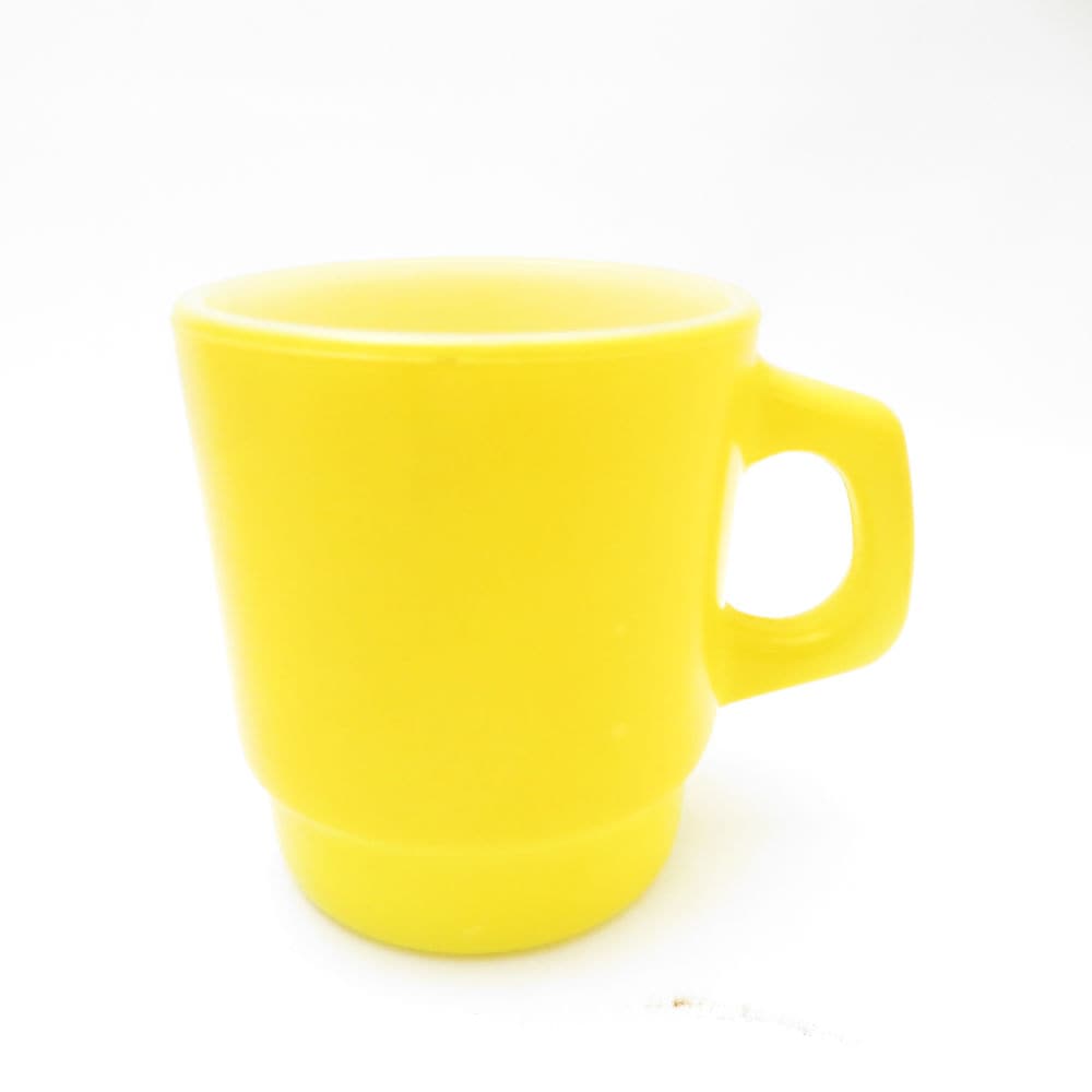 Fire-King ファイヤーキング マグカップ スタッキング Dハンドル USAヴィンテージ SU13366T2 【中古】