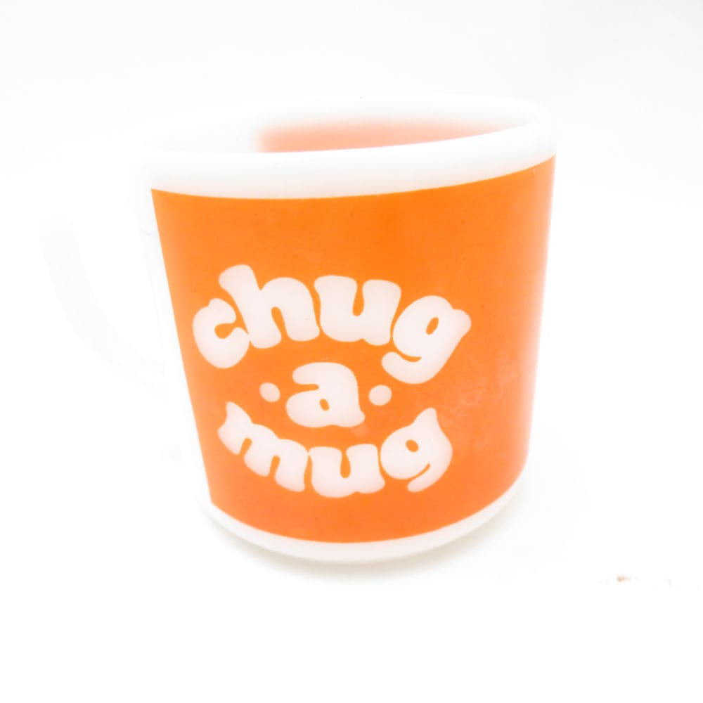 美品 Federal フェデラル chug a mug マグカップ グラス コップ USAヴィンテージ オールド SU13368T2 【中古】
