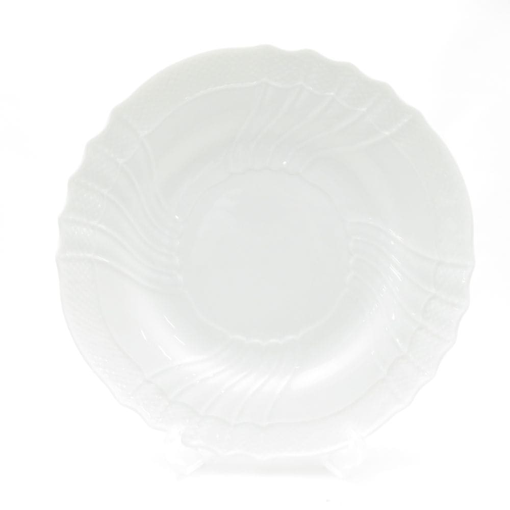 美品 Richard Ginori リチャードジノリ ベッキオホワイト 大皿 28.5cmプレート ラウンドプラター SC9641S1 【中古】