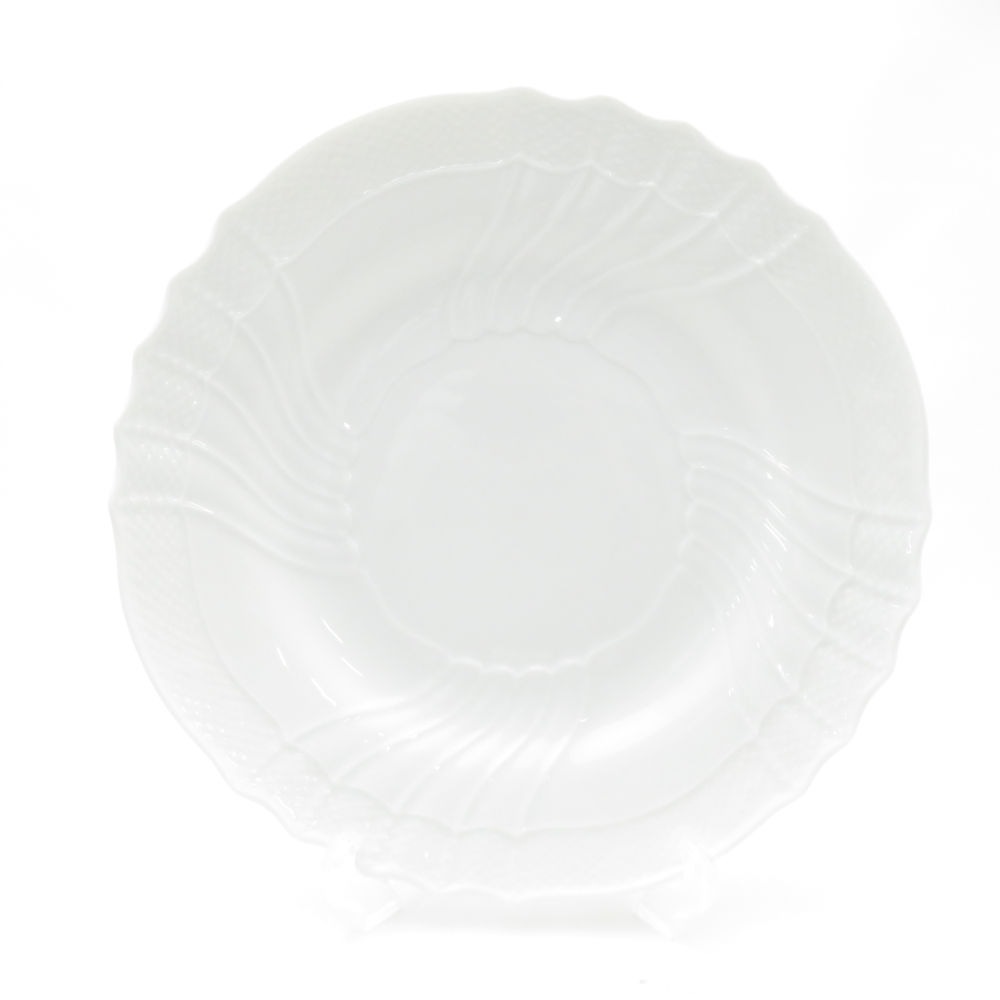 美品 Richard Ginori リチャードジノリ ベッキオホワイト 大皿 28.5cmプレート ラウンドプラター SC9641S1 【中古】