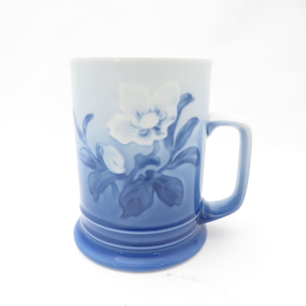 B&G ビングオーグレンダール キリンビアマグコレクション 1982年 クリスマスローズ ビアマグ ビールジョッキ コレクターズグラス SU13349B1 【中古】