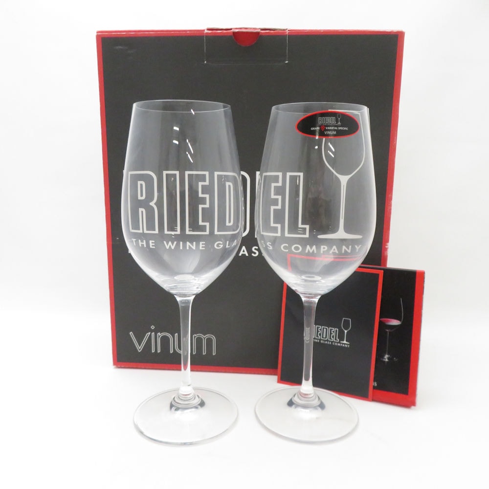 未使用 RIEDEL リーデル ヴィノム 6416/15 ワイングラス 2客 ペア H21cm SC9678F2 【中古】