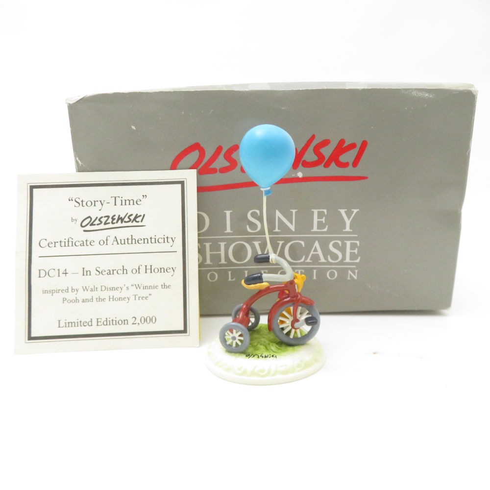 美品 OLSZEWSKI オルショウスキー DISNEY SHOWCASE COLLECTION くまのプーさん In Search of Honey 限定2,000個 SY13547V2 【中古】