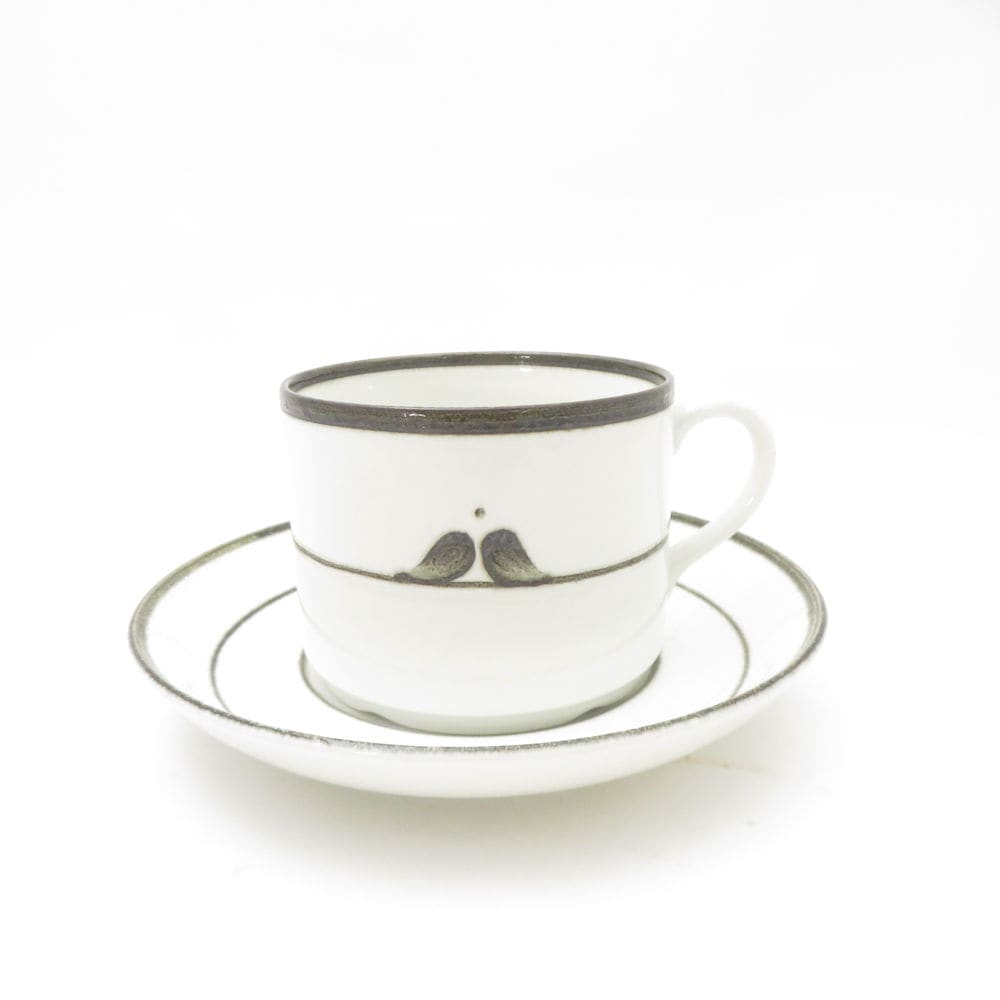 Rorstrand ロールストランド Nordica ノルディカ ティーカップ＆ソーサー 1978-1987年 ヴィンテージ 希少 レア 北欧 SC9630C1 【中古】