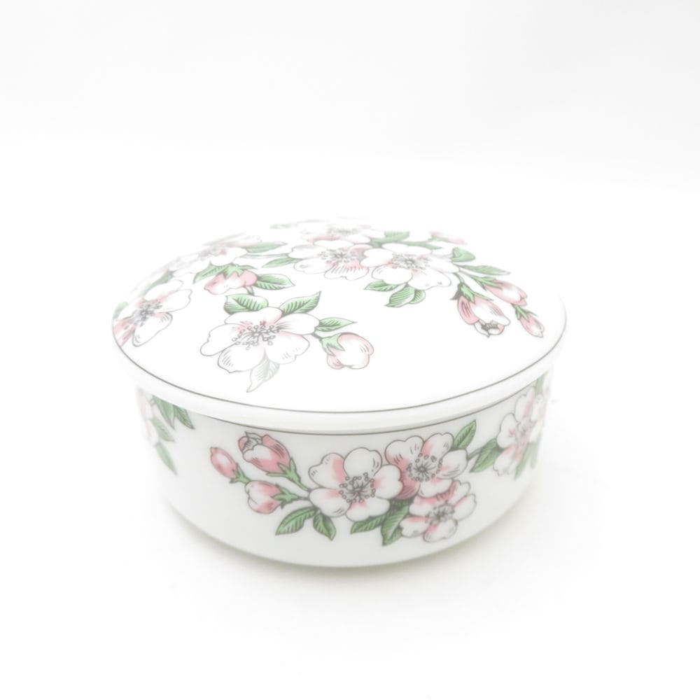 美品 TIFFANY＆Co. ティファニー ボンボニエール 日本限定 2001年 桜 小物入れ SM4818C2 【中古】