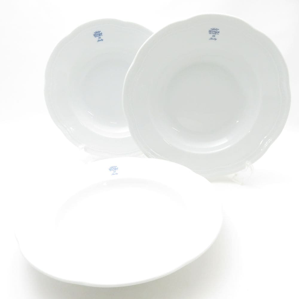 【美品】旧ロゴ　アラビア★アークティカ　プダス★ディナー皿　4枚 美品】旧ロゴアラビア☆アークティカプダス☆ディナー皿4枚