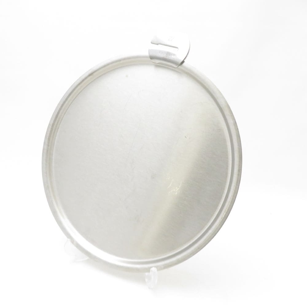 CRISTEL クリステル ステンレスフラットふたのみ 22cm 蓋 廃盤 希少 レア チェリーテラス SC9855P1 【中古】