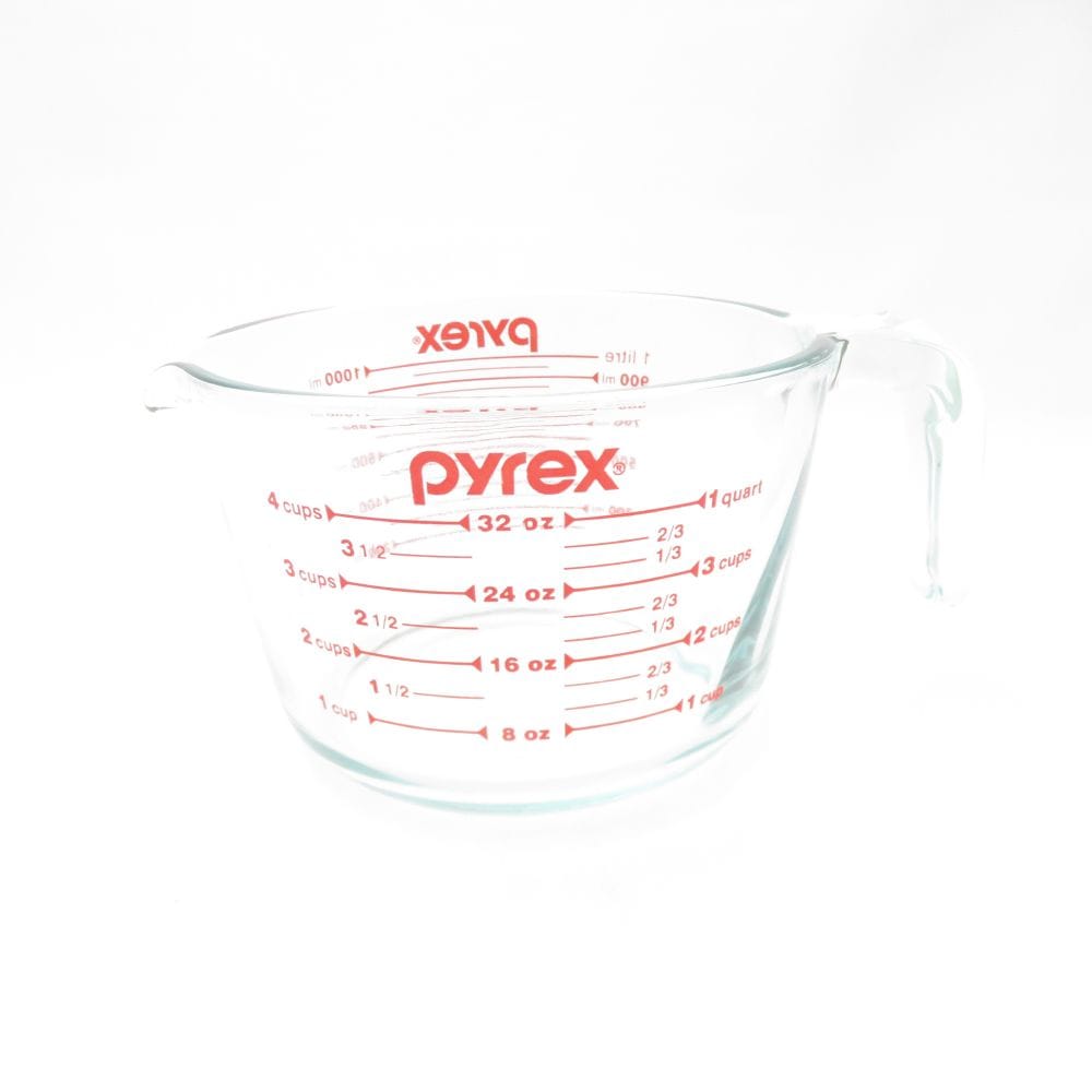 美品 PYREX パイレックス メジャーカップ 1000ml/1L 耐熱ガラス アメリカ製 SC9859P1 【中古】