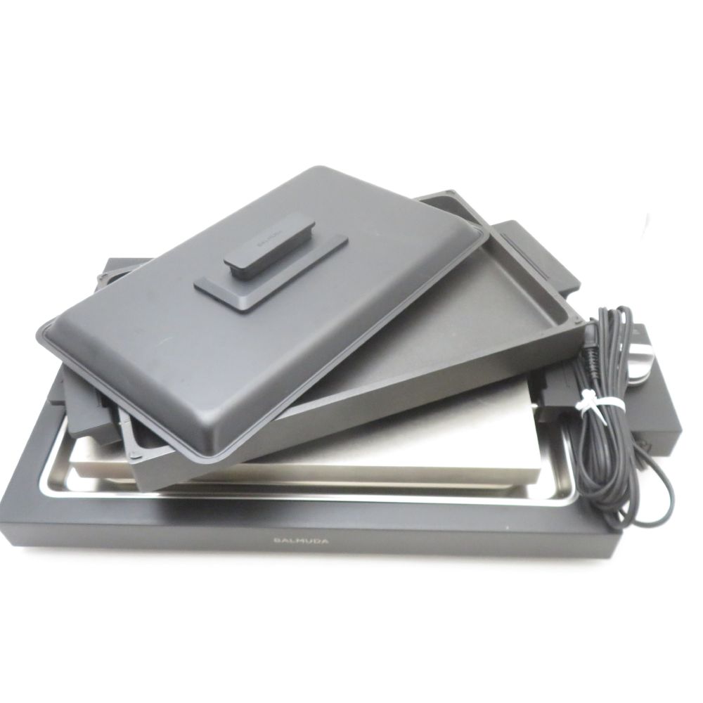 BALMUDA バルミューダ K10A-BK The Plate Pro プレートプロ ステンレスホットプレート 家庭用 調理家電 SC9860Z 【中古】