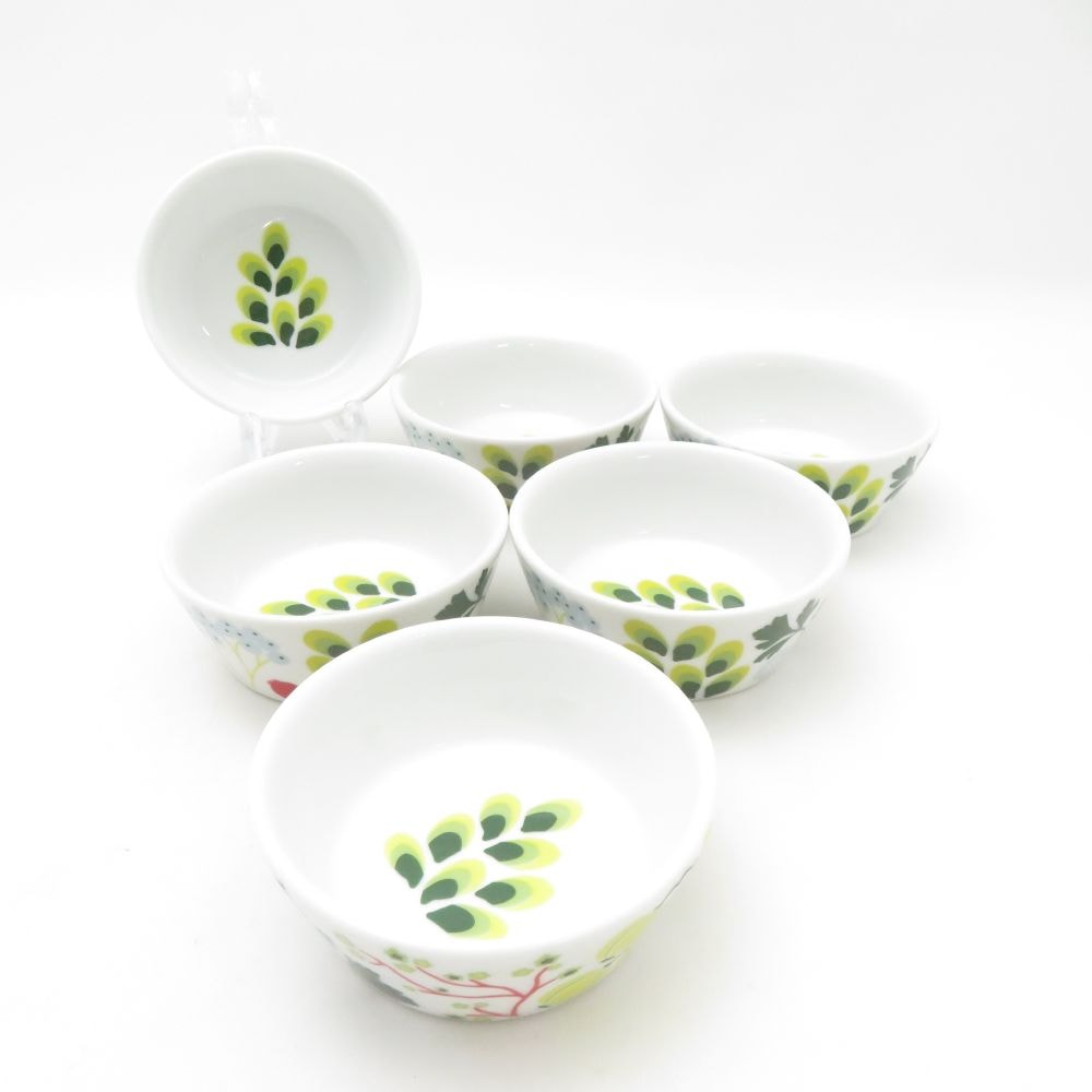 Rorstrand ロールストランド Kulinara クリナラ ボウル 6点 セット 100ml SSサイズ 北欧 スウェーデン SC9657B1 【中古】