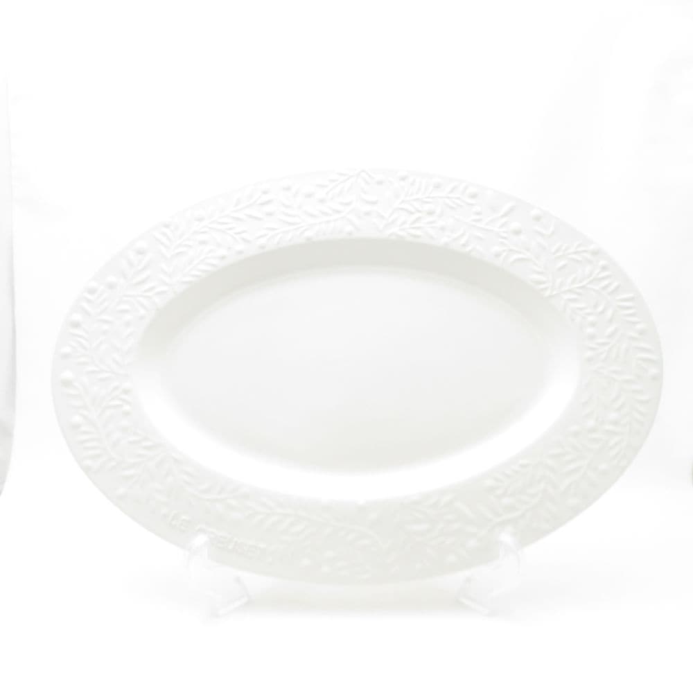 美品 Le Creuset ルクルーゼ オーバル皿 大皿 パーティープレート SY13486B1 【中古】