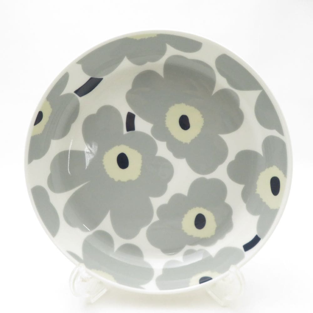 美品 marimekko マリメッコ UNIKKO ウニッコ 中深皿 20cmプレート 北欧 フィンランド SY13494V1 【中古】