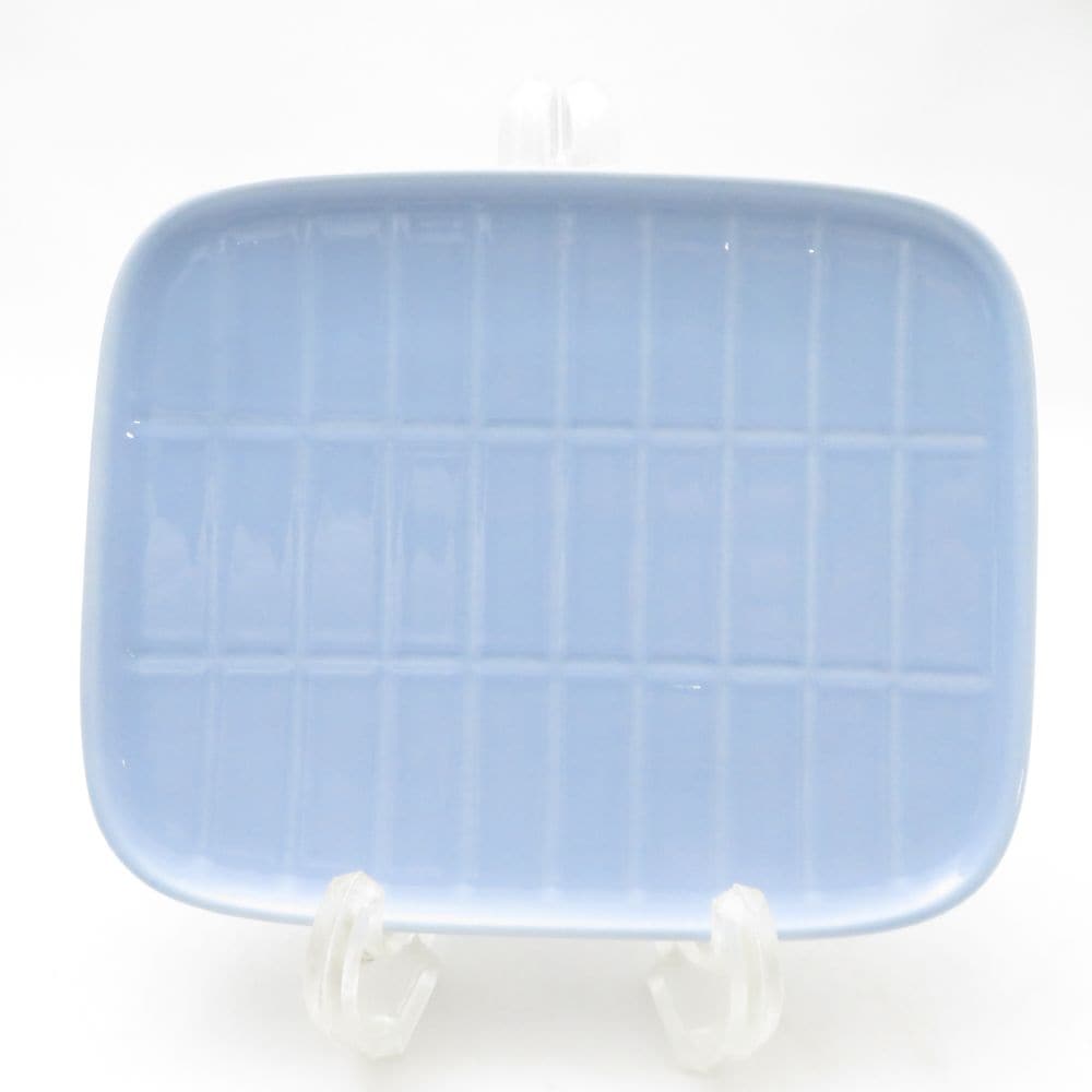 美品 marimekko マリメッコ TIILISKIVI ティイリスキヴィ 角皿 スクエアプレート 北欧 フィンランド SY13500V1 【中古】