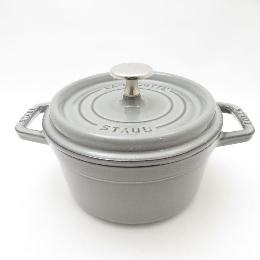 STAUB ストウブ ラ・ココット 16 (6 1/4) 両手鍋 料理 SY13586Z 【中古】
