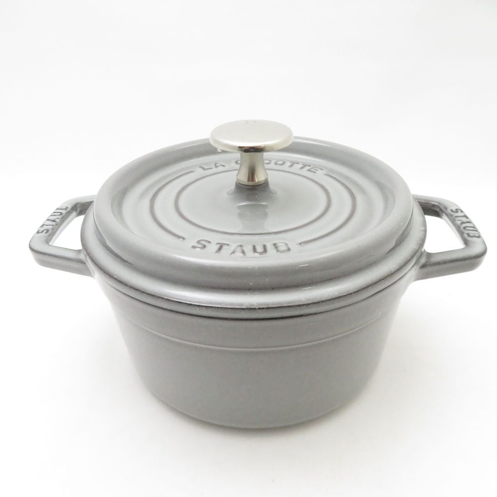 STAUB ストウブ ラ・ココット 16 (6 1/4) 両手鍋 料理 SY13586Z 【中古】