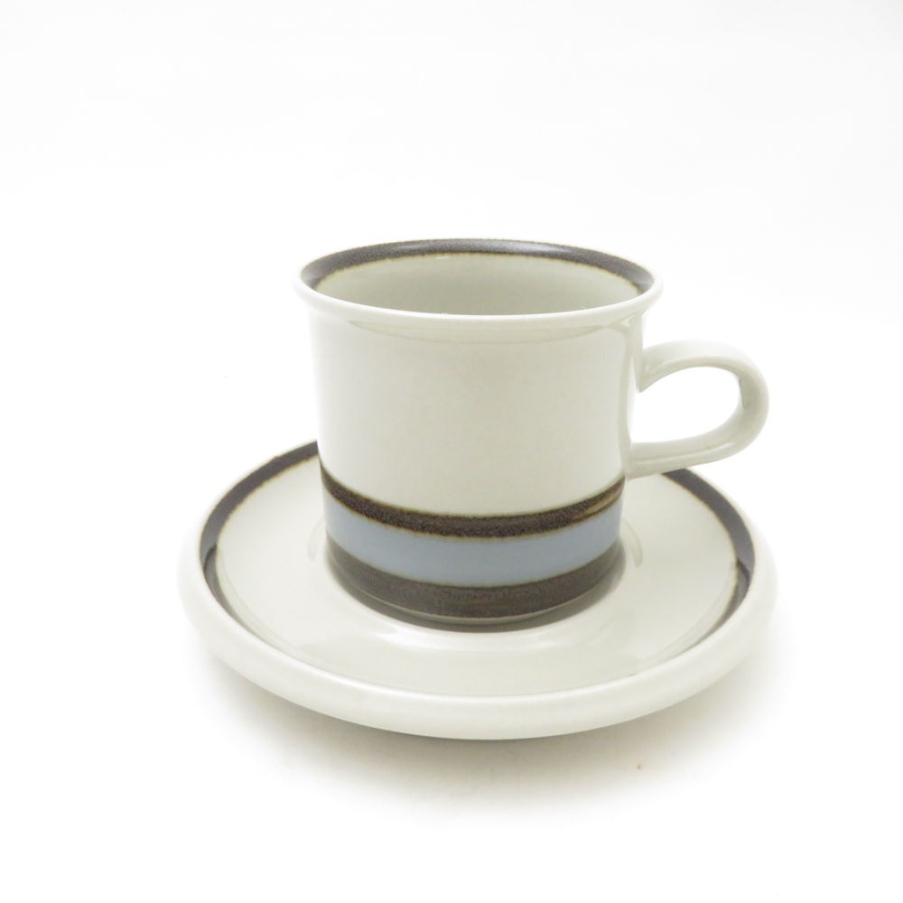 ARABIA アラビア Suvanto スヴァント コーヒーカップ＆ソーサー 旧ロゴ ウラプロコッペ ヴィンテージ SC9872H1 【中古】